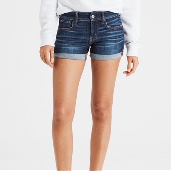 American Eagle Shortie Denim Shorts - LIKE NEW